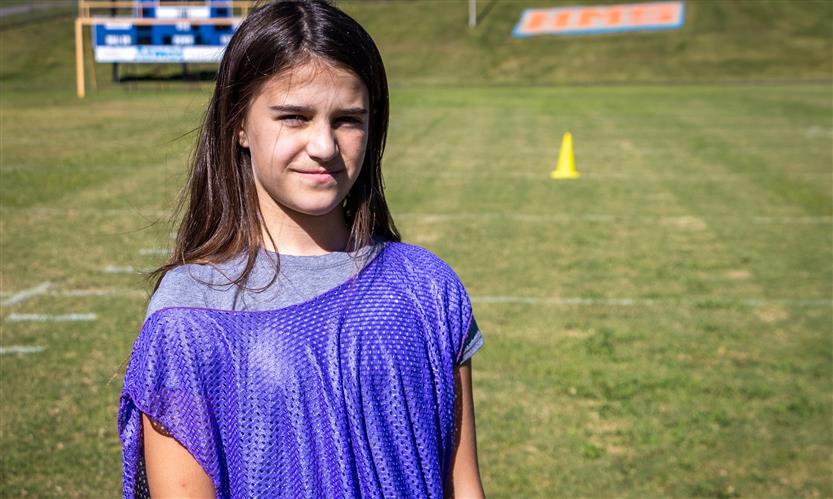 Students play ultimate frisbee